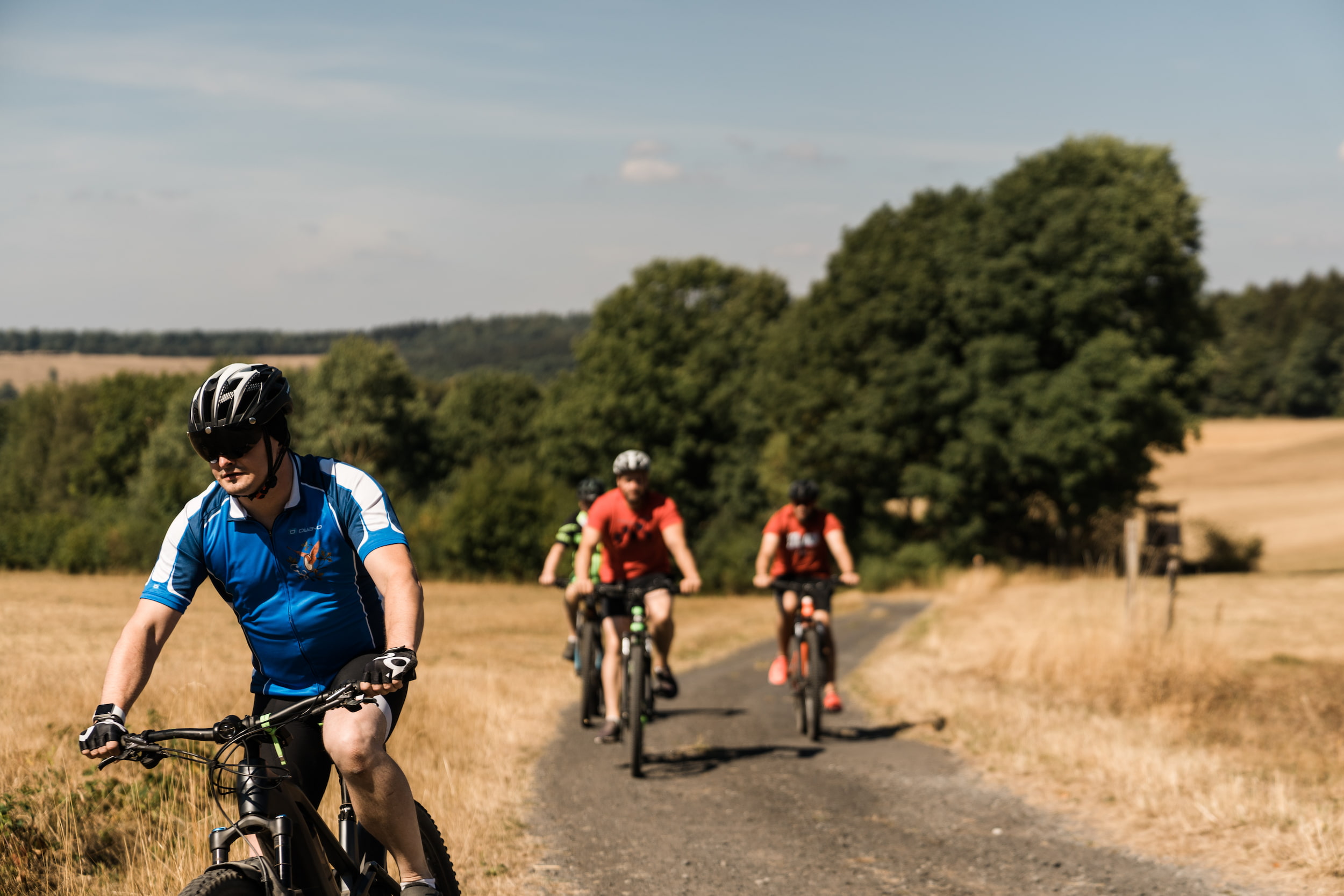 2 Mountainbikes im Spessart